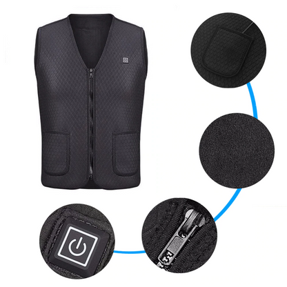Rechargeable Heat Vest 3