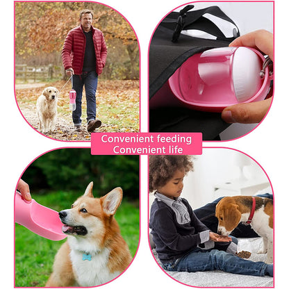 Portable Dog Water Bottle Feeder 3