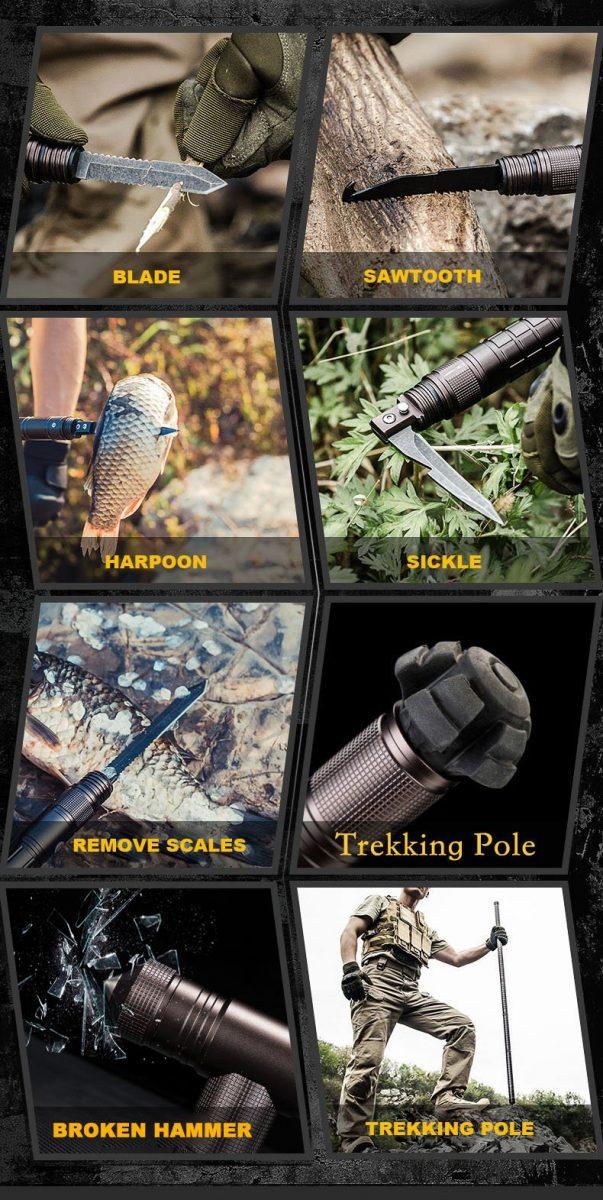 Tactical Walking Stick 3