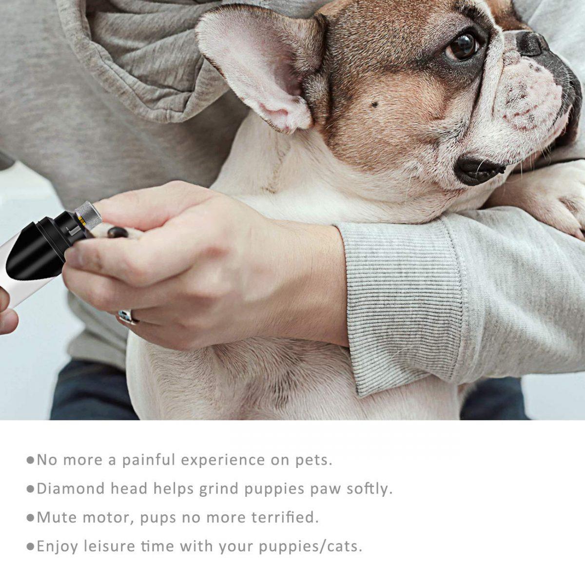 Premium Rechargeable Painless Pet’s Nail Grinder 3