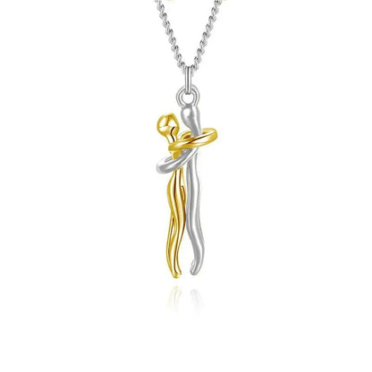 Couple Hug Necklace 3