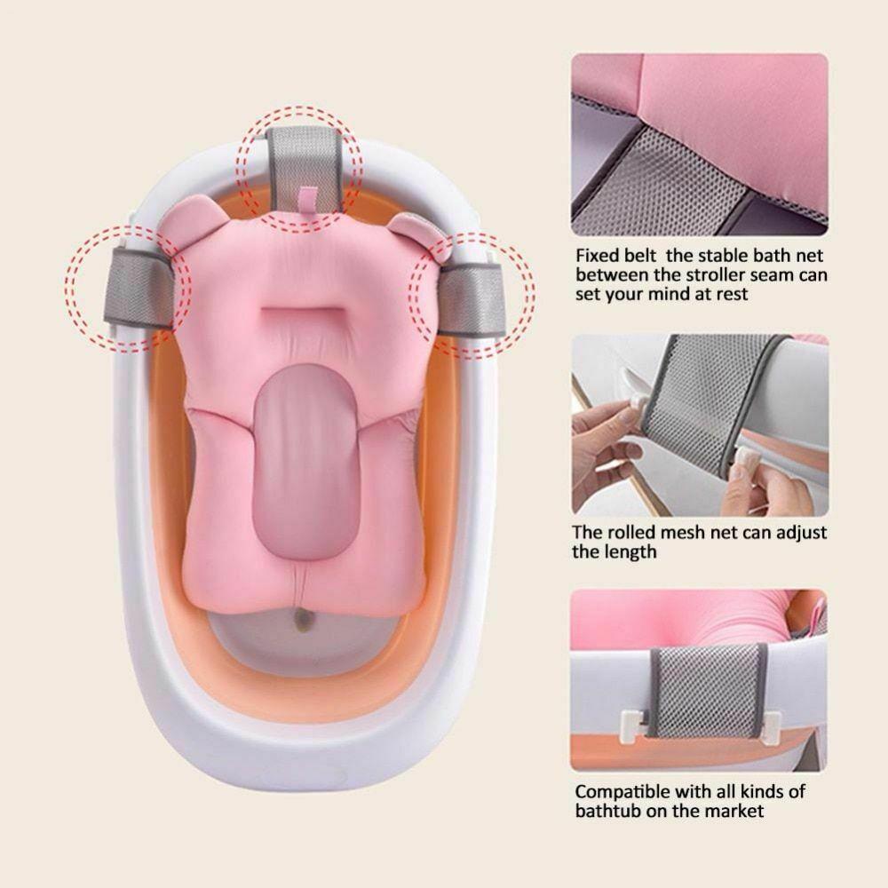 Portable Baby Shower Bath Tub Pad Non Slip 3
