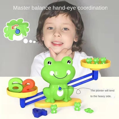Fun & Educational Frog Balance Math Toy 3