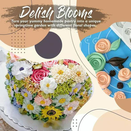 Flower Blossom Cake Art Mold 3