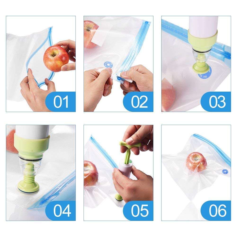 Vacuum Sealer Bags With Pump 3