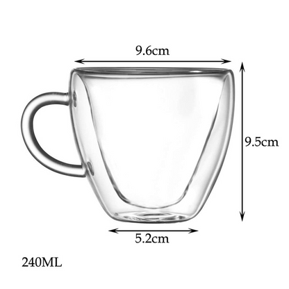 Heart Shaped Double Walled Insulated Cup 3
