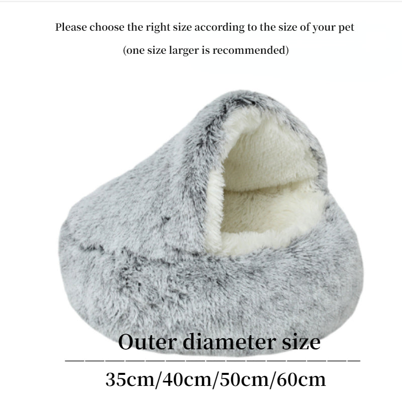 Plush Pet Cat Bed 3