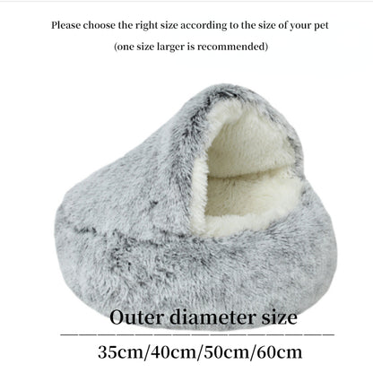 Plush Pet Cat Bed 3