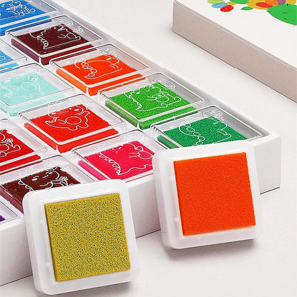Finger Painting Kit-24  Color Seal/30 Pages 3