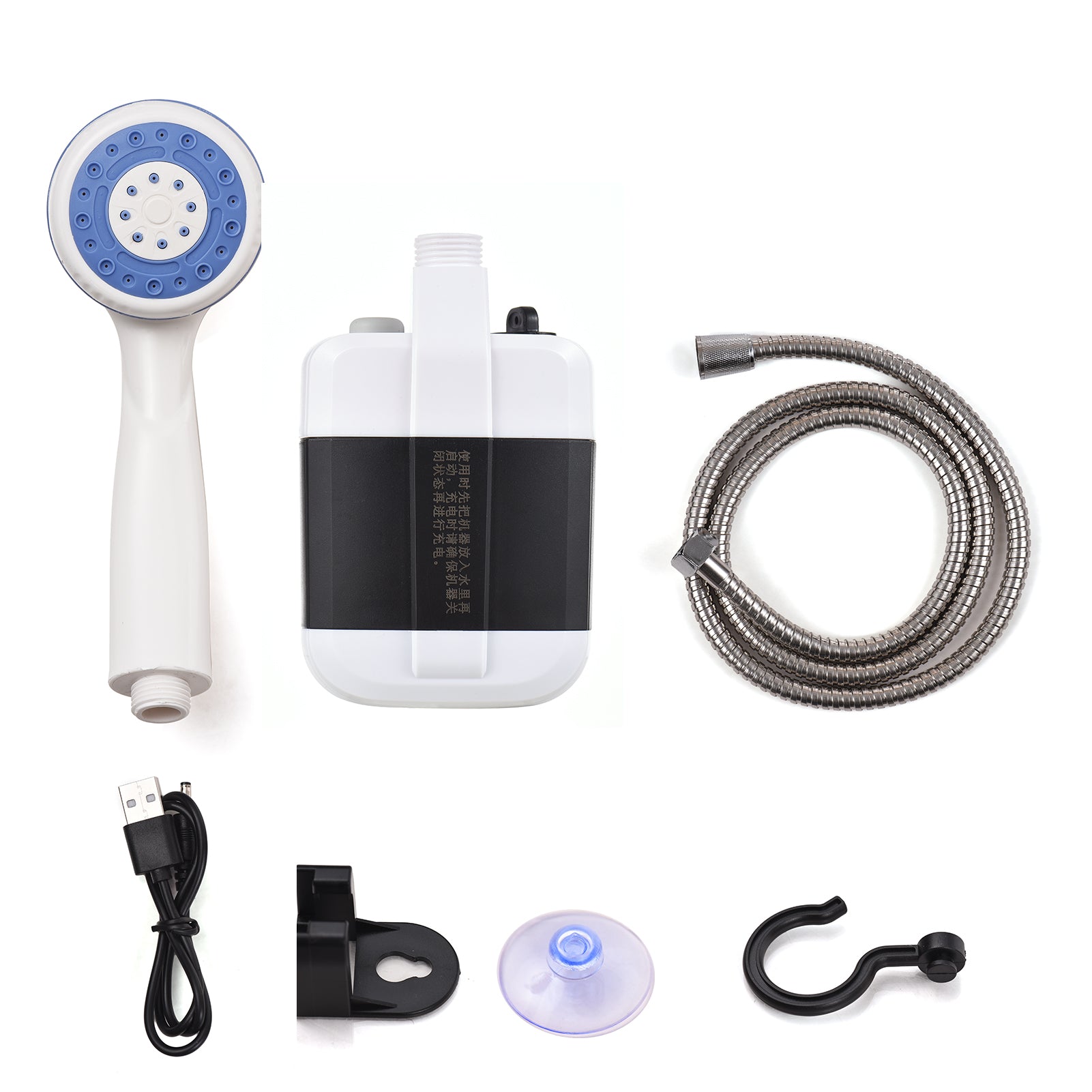 USB Rechargeable Portable Camping Outdoor Shower 3