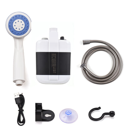 USB Rechargeable Portable Camping Outdoor Shower 3