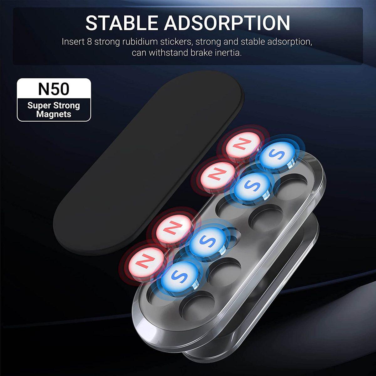 Magnetic Flex Car Phone Holder 3