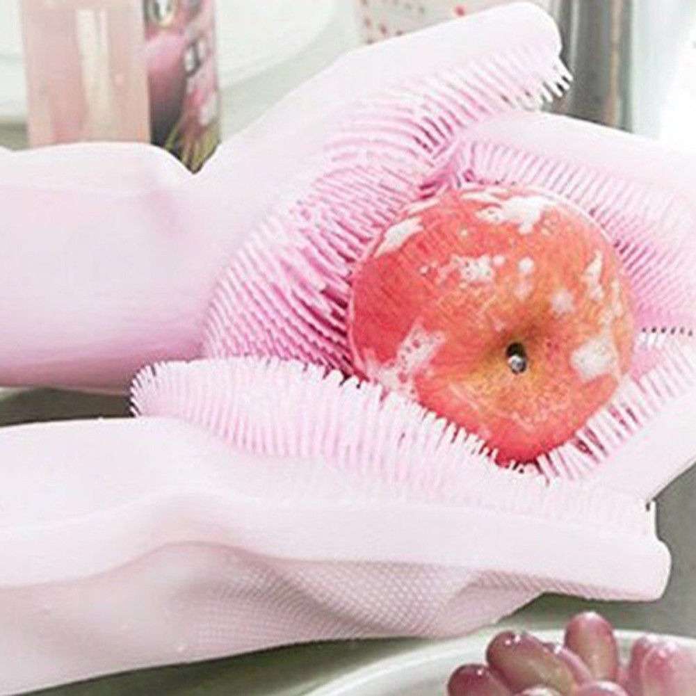 Silicone Scrubbing Gloves 3