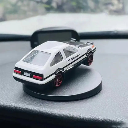 Alloy Car Model AE86 Drift Tail Spin Car Ornament 3