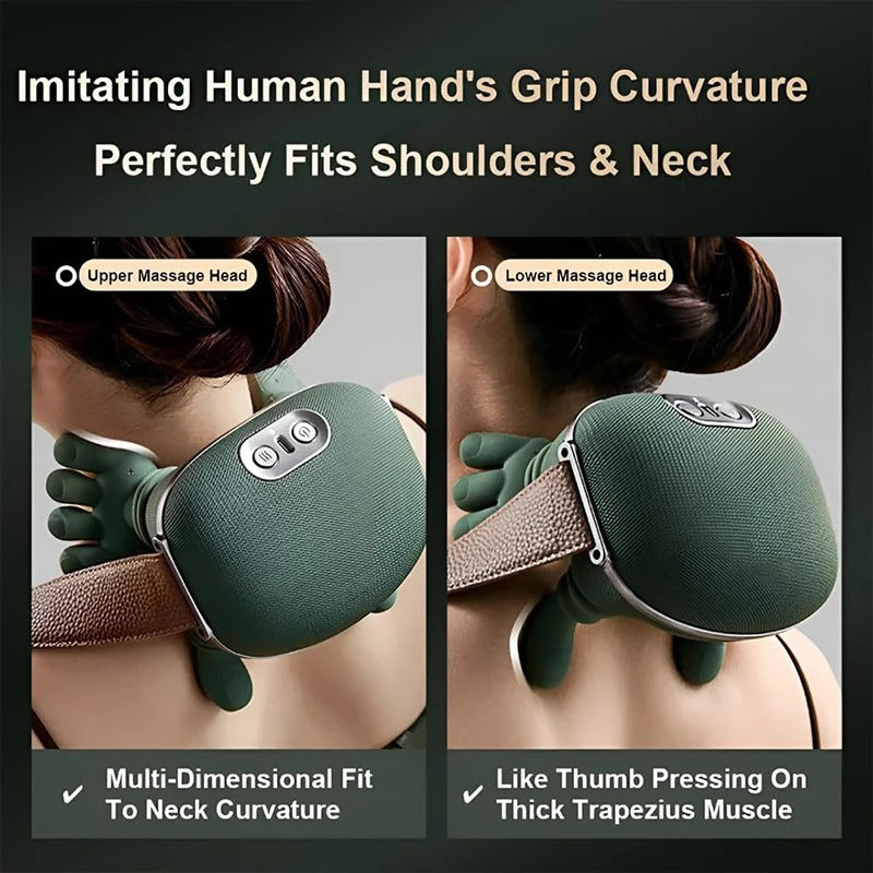 DeepRelief 4D Heated Neck & Shoulder Massager 3