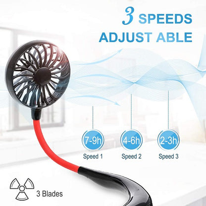 Portable Hanging Neck Sports Fan 3