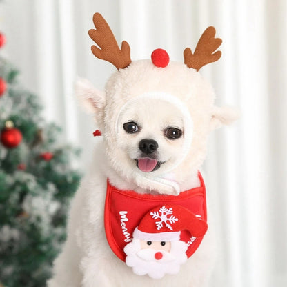 F)Adorable Christmas Tree Pom-Pom Hat 2