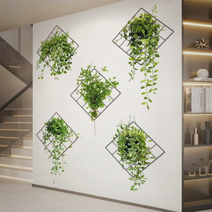 3D Green Plant Wall Sticker 3
