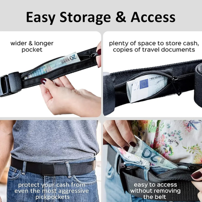 SecureFlex Hidden Storage Belt 3