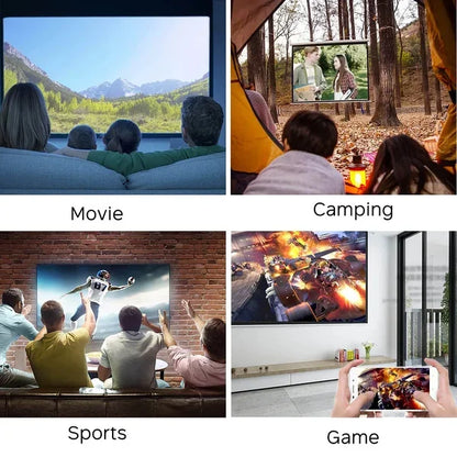 LED Home HD Mini Portable Micro Projector 3