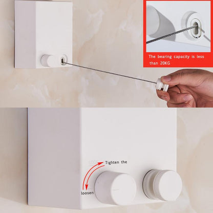 Telescopic Stainless String Invisible Clothesline 3