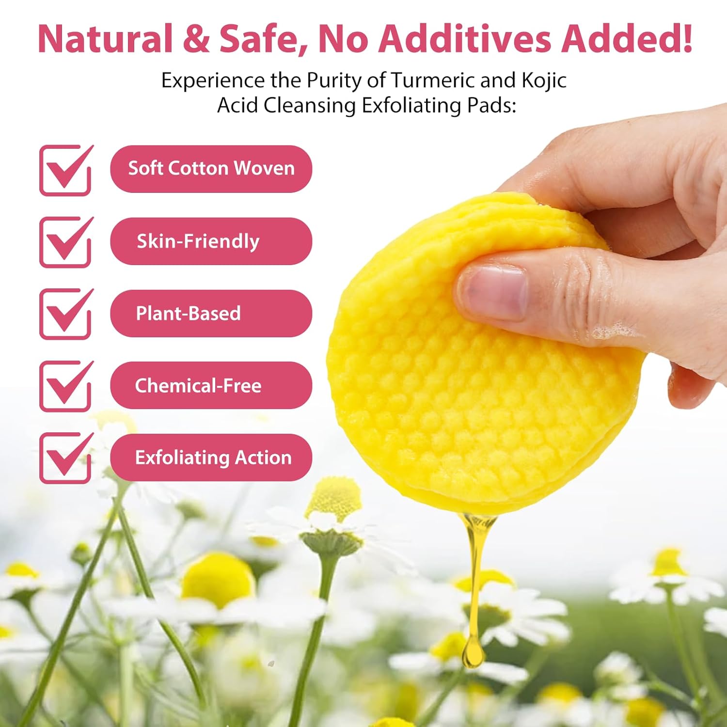 Turmeric Kojic Acid Cleansing Pads 3