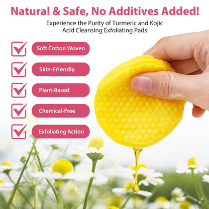 Turmeric Kojic Acid Cleansing Pads 3