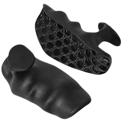 Rubber Gym Grips Fingerless Workout Gym Gloves 3