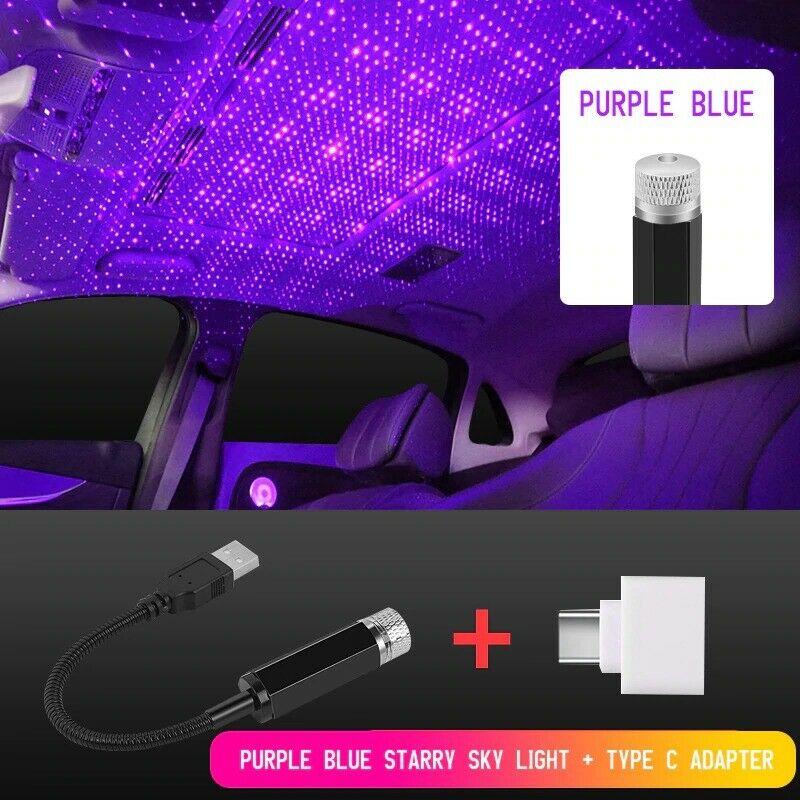 Mini LED Car Roof Star Night Lights Projector 3