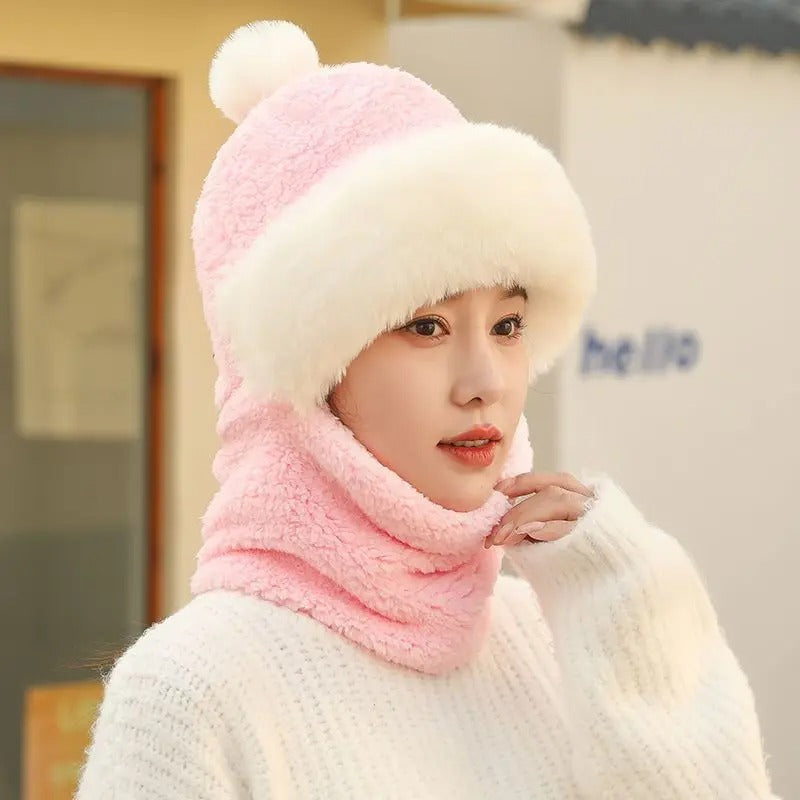 Women's Cycling Windproof Scarf Hat 3