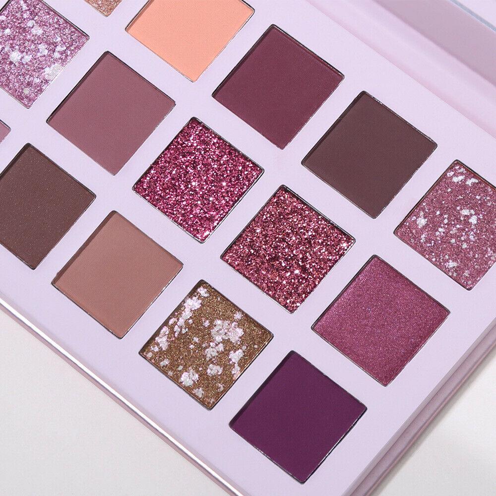 Glitter Matte Nude Eye Shadow 18 Color-Aromas Palette 3