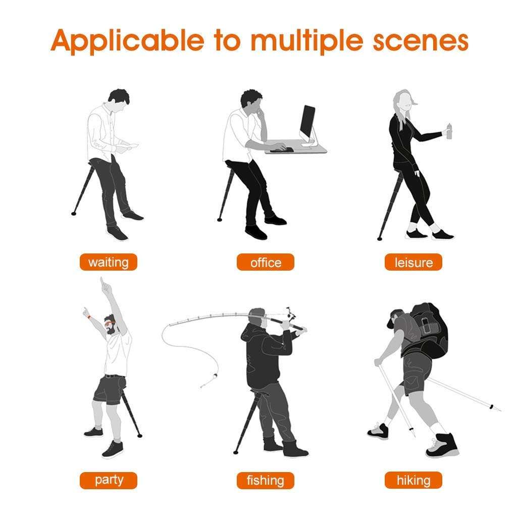Portable Telescopic Stool-Chair 3