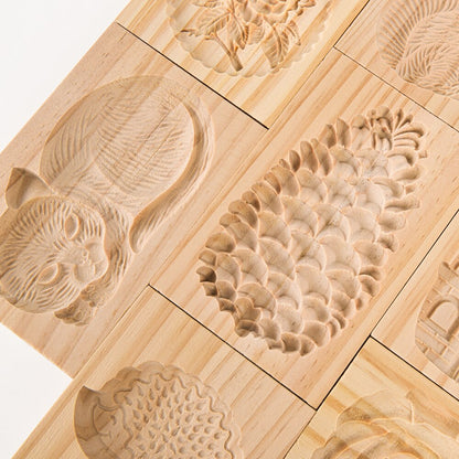 Wood patterned Cookie Cutter 3