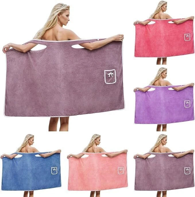 Bath Towel Wrap 3