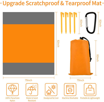 Sandproof Beach Blanket Lightweight 3