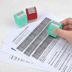 PRIVATE DATA PROTECTISTAMPON ROLLER 3