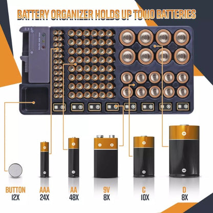 Battery Organizer With Energy Tester 3