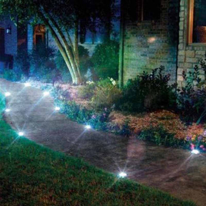 Solar Garden Disk Light 3