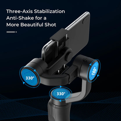 3D SMART BLUETOOTH HANDHELD SMOOTH GIMBAL - With Stabilizer 3