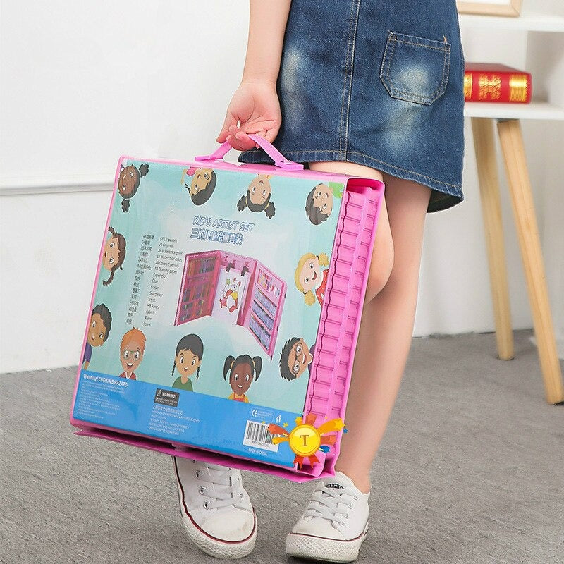 Deluxe 6-In-1 Art Creativity Set-168 pcs 3
