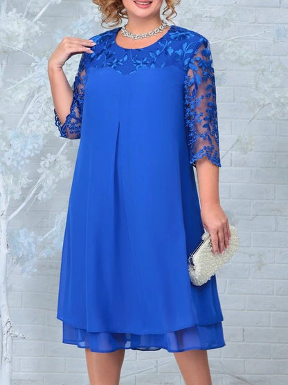 Sheer Breeze Layered Lace Dress 3