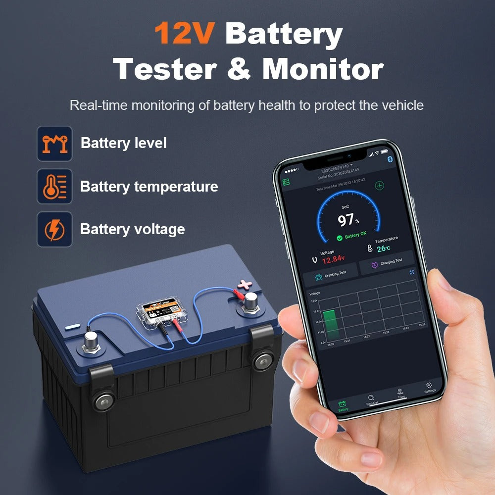 BM200 Car Battery Tester 3