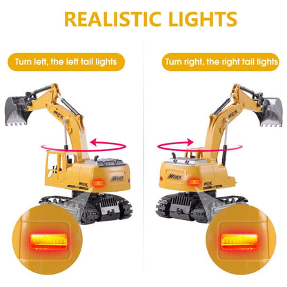 RC  Simulation excavator toys 3