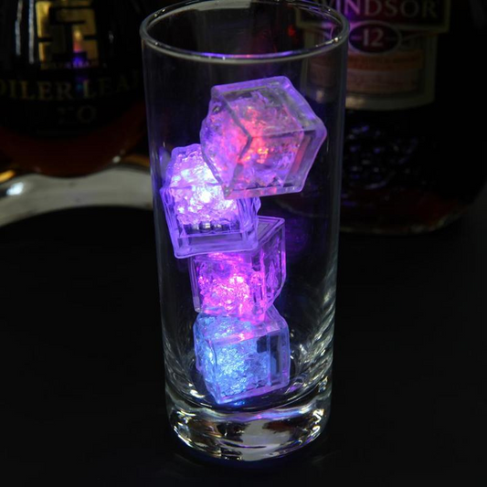 12 Pcs LED Water Activated Ice Cubes 1
