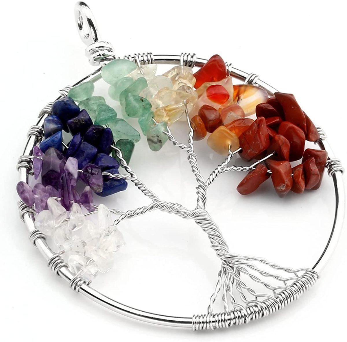 Tree of Life Crystal Necklace 3