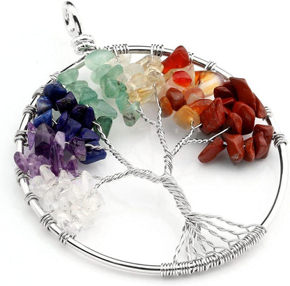 Tree of Life Crystal Necklace 3