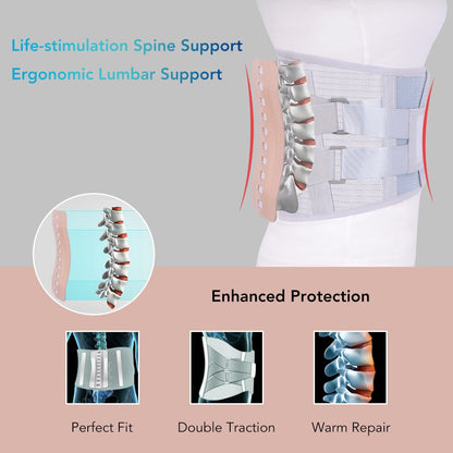 LumbarMate Orthopedic Lumbar Support Belt with Magnets 3
