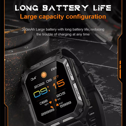 Indestructible Stainless Steel Military Style Rugged Smartwatch 3