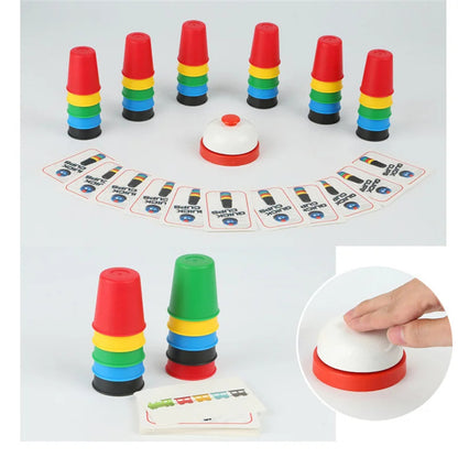 Quick Cups Challenge – Stacking Cups Game for Kids & Adults 3
