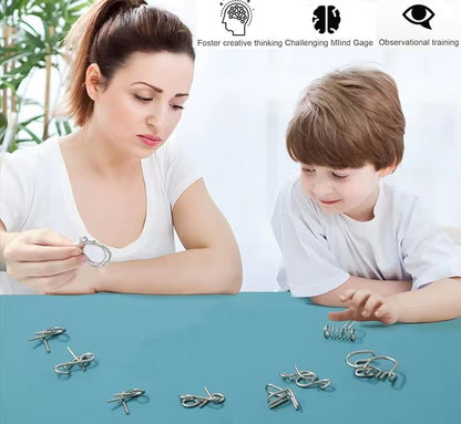 Metal Wire IQ Test Puzzle Toys 3